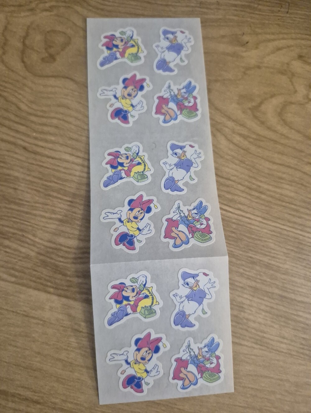 Multicolor Cartoon Character Sticker Sheet for Home Office